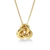 Edblad Infinity Knot Halsband L Guld