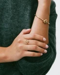Edblad Infinity Knot Ring S Guld