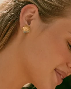 Edblad Jasmine Studs S Guld