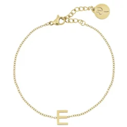 Armband Edblad Letter A-Ö Guld