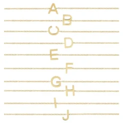 Armband Edblad Letter A-Ö Guld