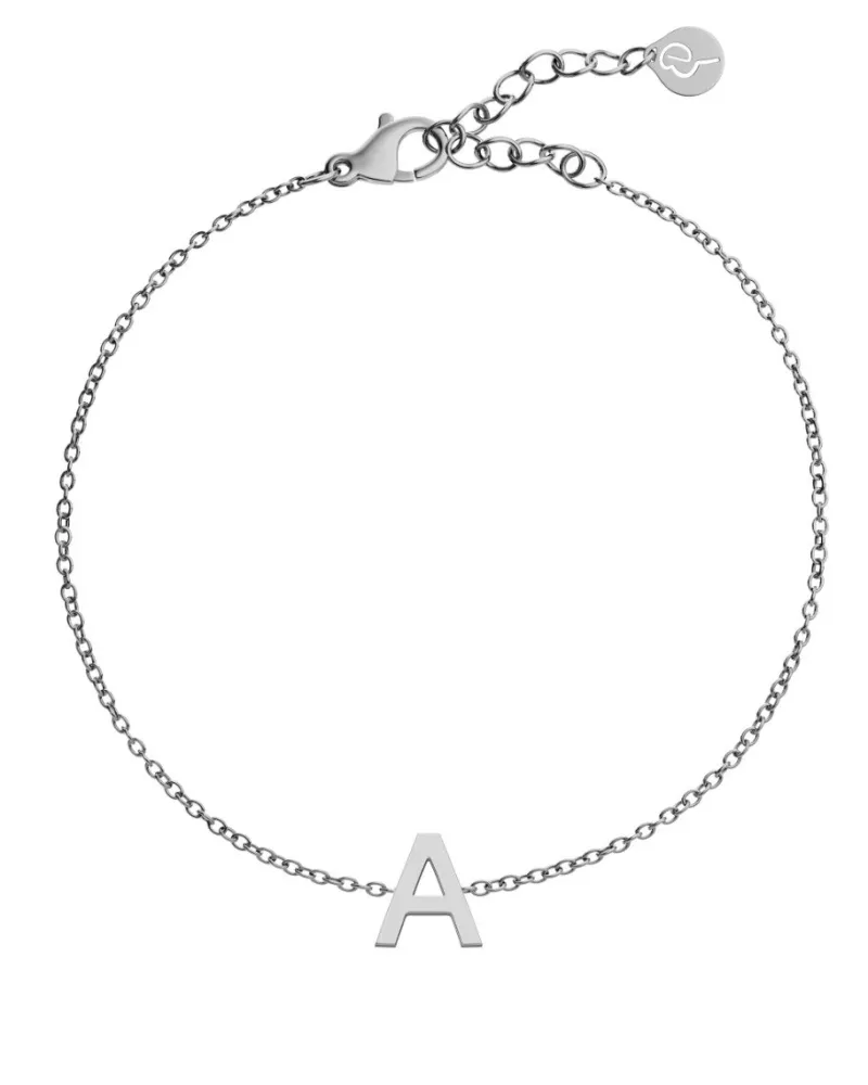 Armband Edblad Letter A-Ö – Stål