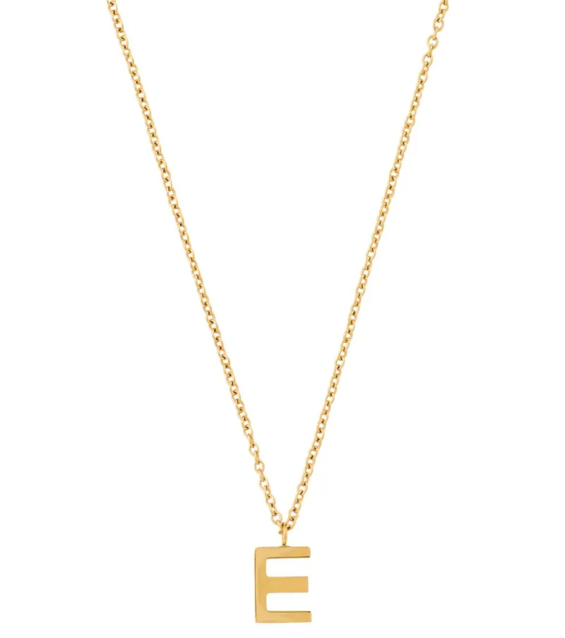 Edblad Letter Halsband A-Ö Guld