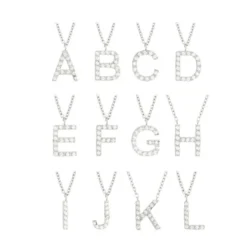 Edblad Letter Halsband A-Ö Stål