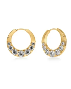 Edblad Monarch Hoops L – Guld