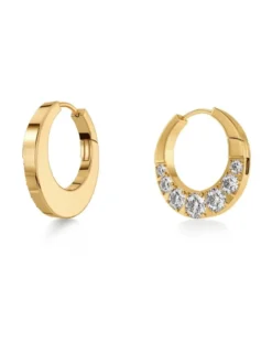 Edblad Monarch Hoops L – Guld