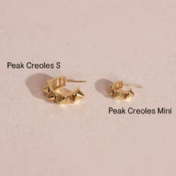 Edblad Peak Creoles Mini Guld 126250
