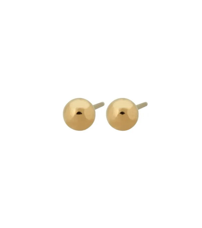 Edblad Plain Studs M Guld (126143)