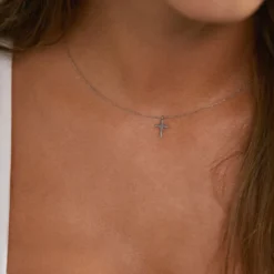 Edblad Spirit Cross Halsband Stål- 120296