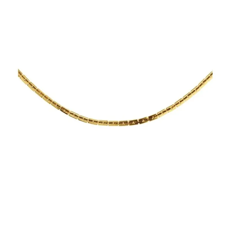 Edblad Square Link Halsband Guld