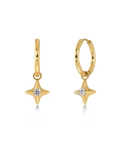 Edblad Stellar Hoops – Guld