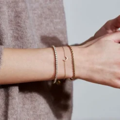 Armband Edblad Tennis Stål Guld