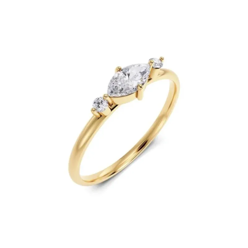 Edblad Trinny Ring Guld
