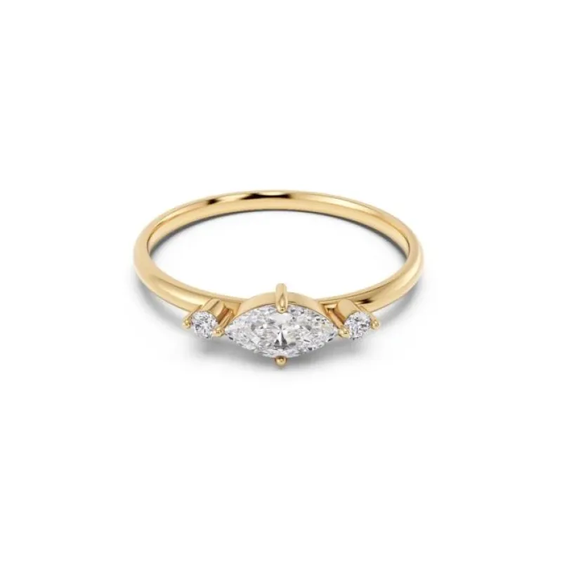 Edblad Trinny Ring Guld