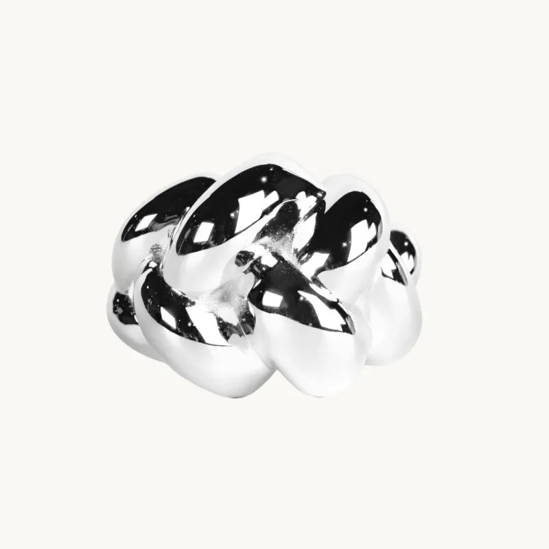 Emma Israelsson Braided Ring Silver Ring158