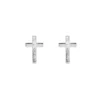 Emma Israelsson Branch Cross Pin Örhängen Silver Ear104