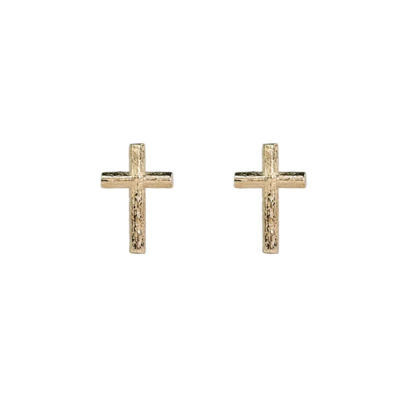 Emma Israelsson Branch Cross Pin Örhängen Guld Ear105