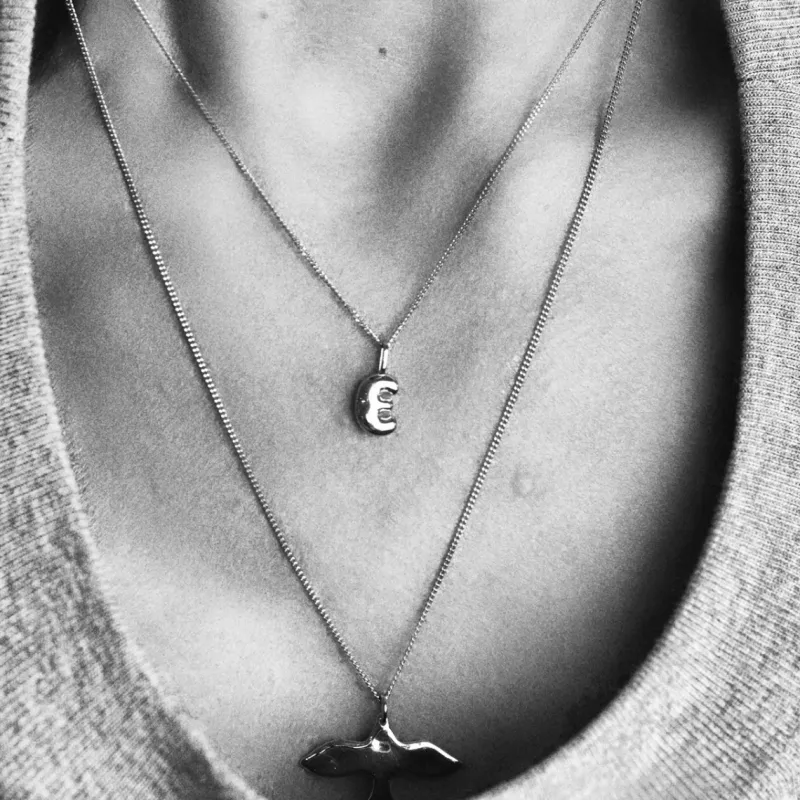 Charms Emma Israelsson Bubble Bokstav Hänge Silver