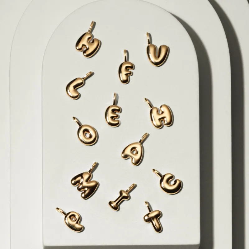 Charms Emma Israelsson Bubble Bokstav Hänge Silver
