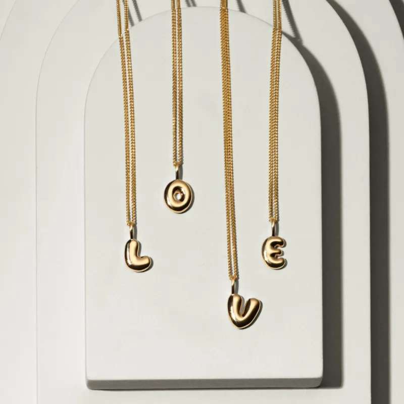 Charms Emma Israelsson Bubble Bokstav Hänge Silver