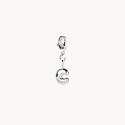 Charms Emma Israelsson Bubble Bokstav Berlock Silver