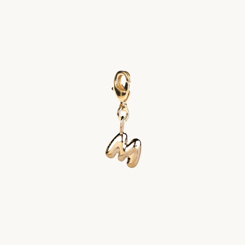 Charms Emma Israelsson Bubble Bokstav Berlock Guld