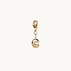 Charms Emma Israelsson Bubble Bokstav Berlock Guld
