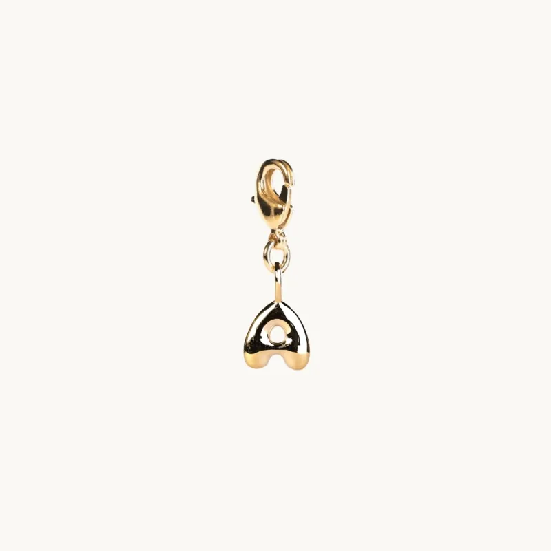 Charms Emma Israelsson Bubble Bokstav Berlock Guld