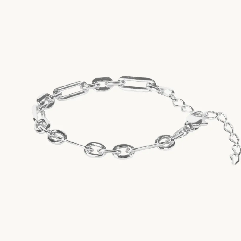 Armband Emma Israelsson Chunky Silver Brace060