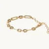 Armband Emma Israelsson Chunky Guld Brace061