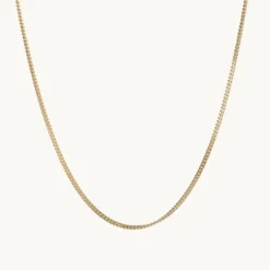 Emma Israelsson Chunky Curb Justerbar Kedja Guld – Chain039