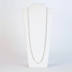 Emma Israelsson Chunky Curb Justerbar Kedja Silver – Chain040