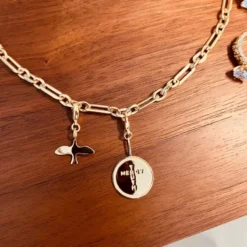 Charms Emma Israelsson Cross Coin Charm Silver Charm013