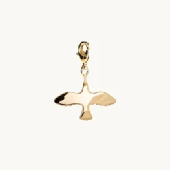 Charms Emma Israelsson Dove Charm Guld Charm002