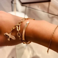 Charms Emma Israelsson Dove Charm Guld Charm002