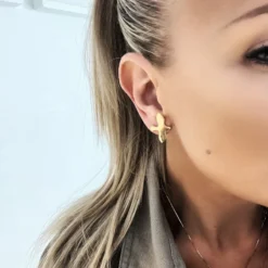 Emma Israelsson Dove Örhängen L Guld Ear180