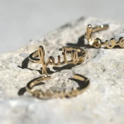 Emma Israelsson Faith Ring Silver