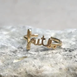 Emma Israelsson Faith Ring Silver
