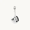 Charms Emma Israelsson FHL Organic Coin Charm Silver Charm027