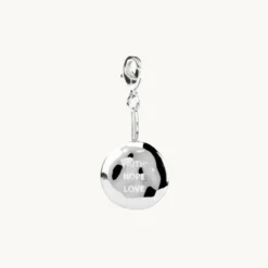 Charms Emma Israelsson FHL Organic Coin Charm Silver Charm027