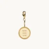 Charms Emma Israelsson FHL Wreath Coin Charm Guld Charm016