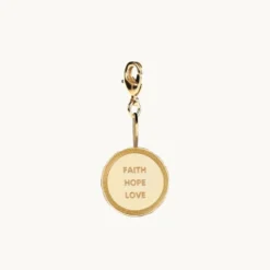 Charms Emma Israelsson FHL Wreath Coin Charm Guld Charm016