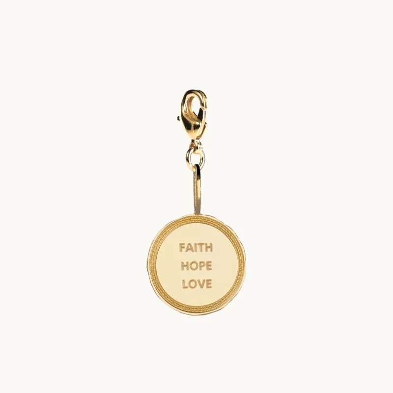 Charms Emma Israelsson FHL Wreath Coin Charm Guld Charm016