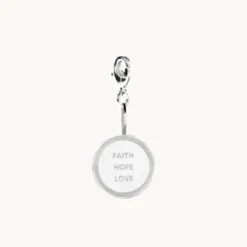 Charms Emma Israelsson FHL Wreath Coin Charm Silver Charm015