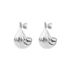 Emma Israelsson Fig Hoops (Silver) – ear132 (Mega kampanj)