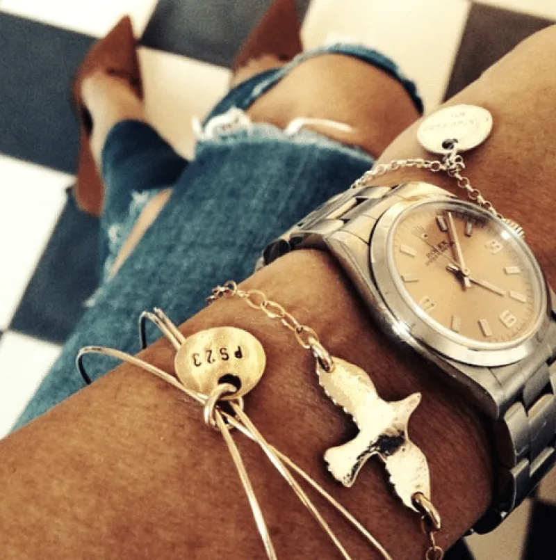 Armband Emma Israelsson Golden Dove Brace003b