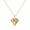 Emma Israelsson 18K Gold Diamond Pendant Neck042