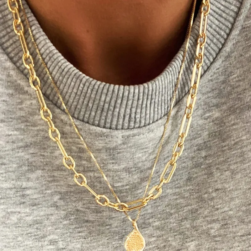 Emma Israelsson LARGE GLOBE CHAIN SILVER – chain027