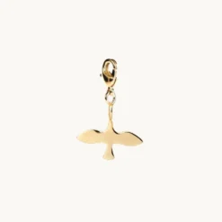 Charms Emma Israelsson Mini Dove Charm Guld Charm004
