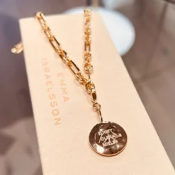 Charms Emma Israelsson Name Coin Organic Charm Silver Charm021